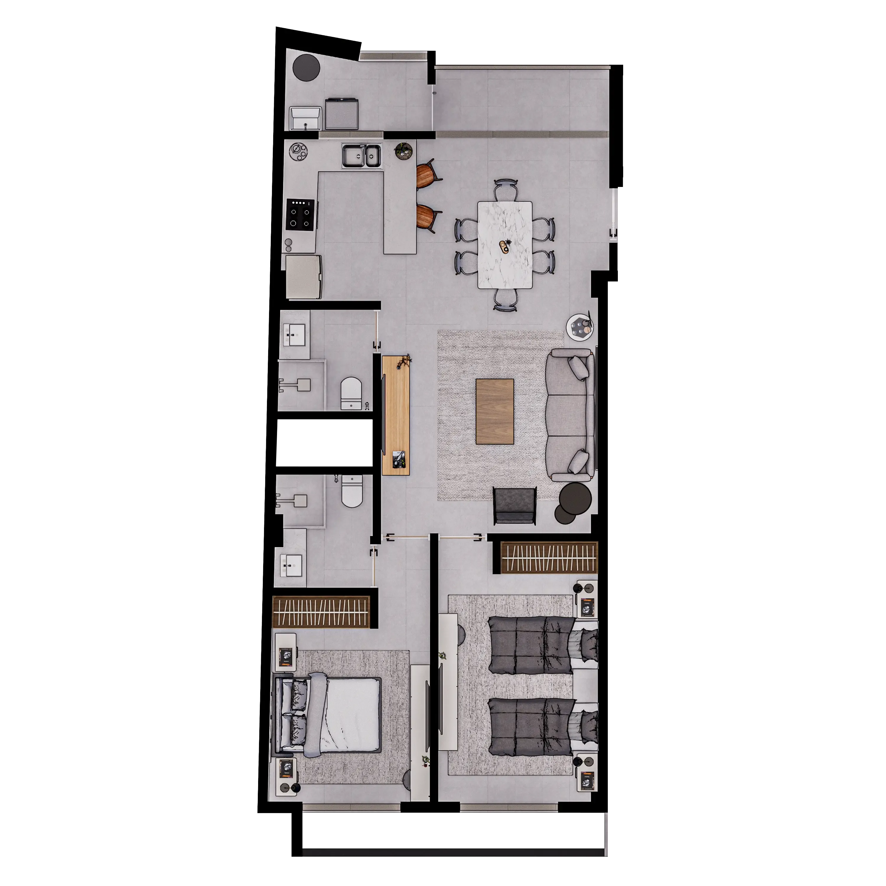 departamento Tipo 2D
