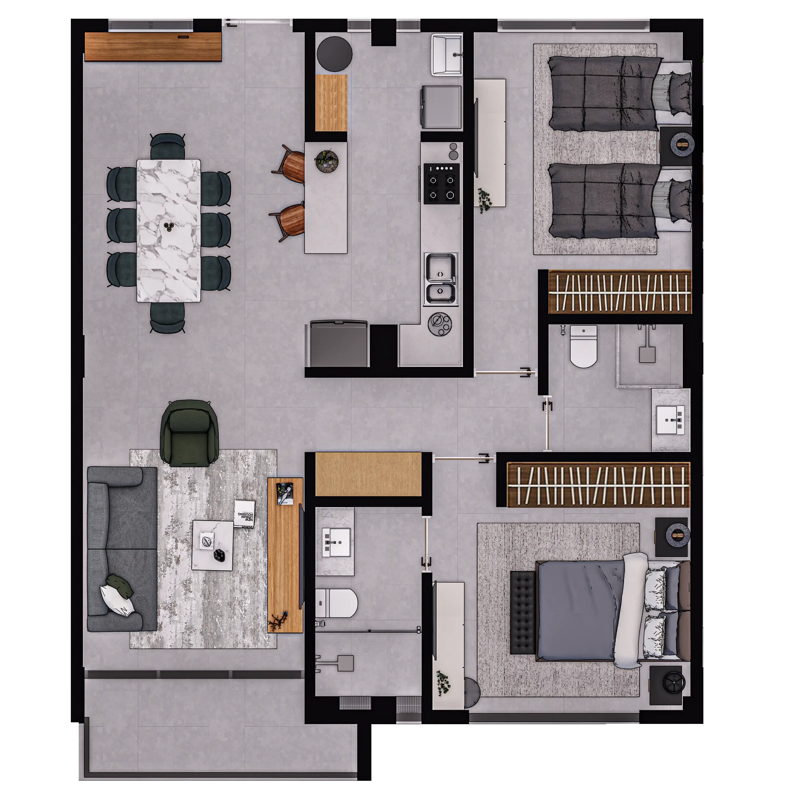departamento Tipo 2D