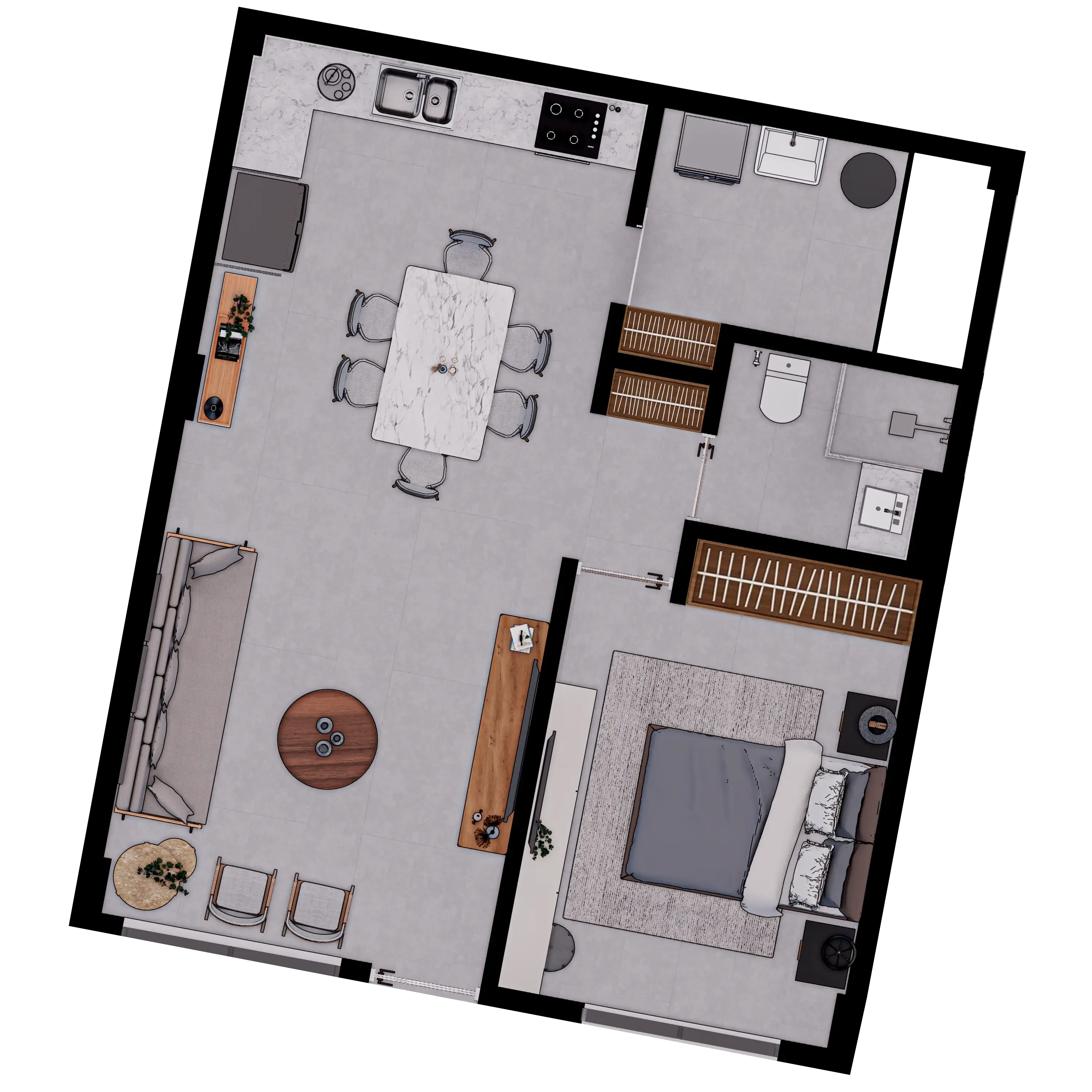 departamento Tipo 1D