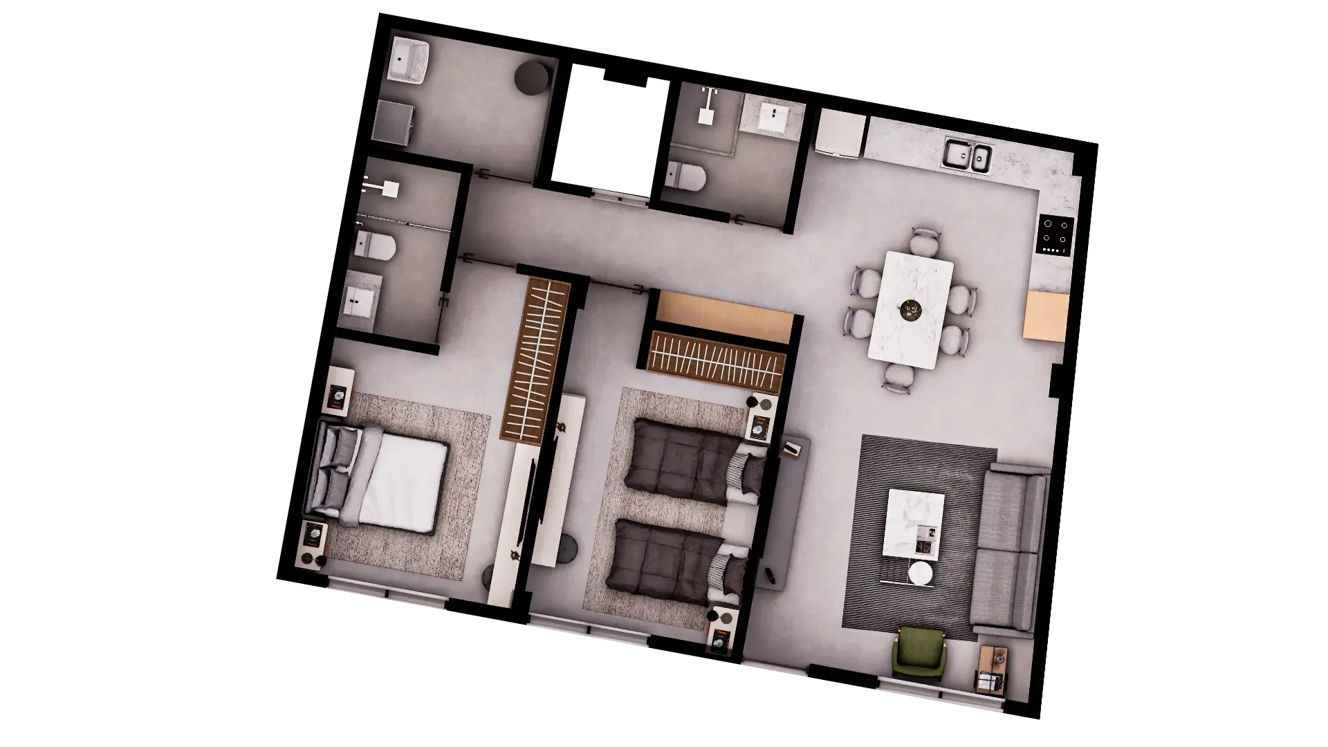departamento Tipo 2D