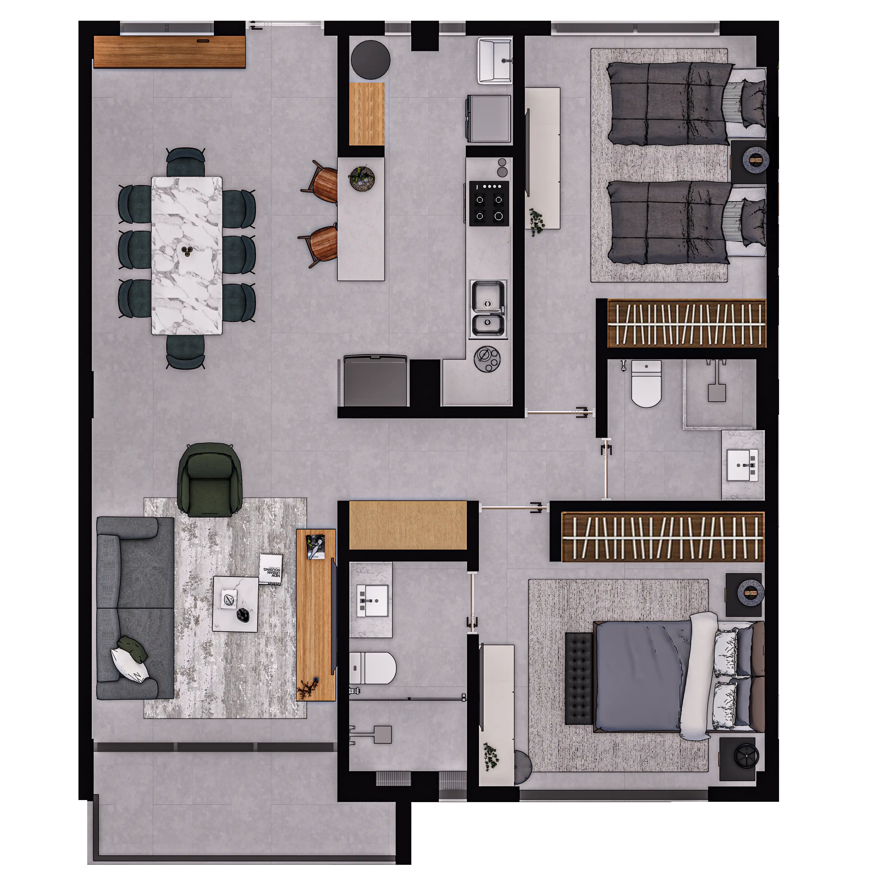 departamento 2D-1